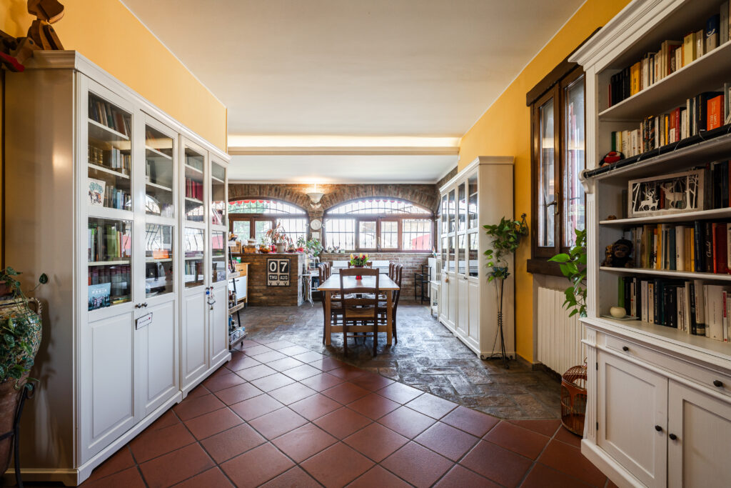 Interno della villa