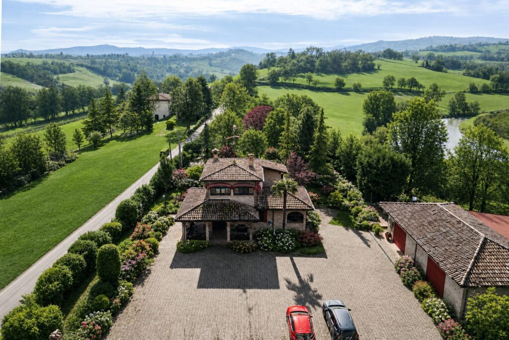 La villa e le colline di Levizzano Rangone