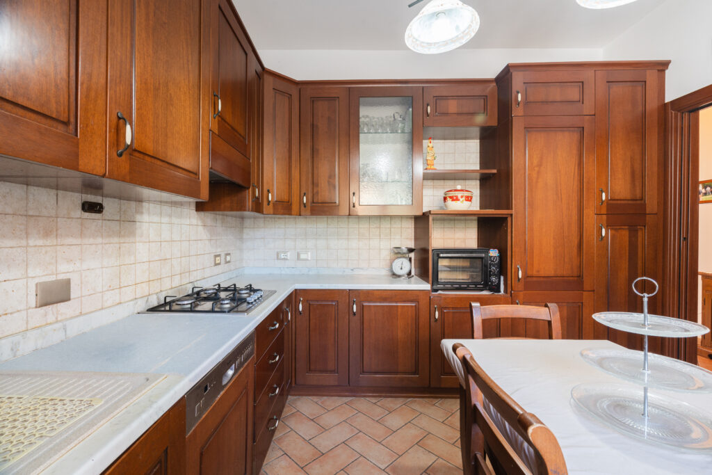 Cucina, dettaglio piano cottura